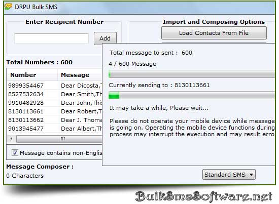 free bulk sms sender software